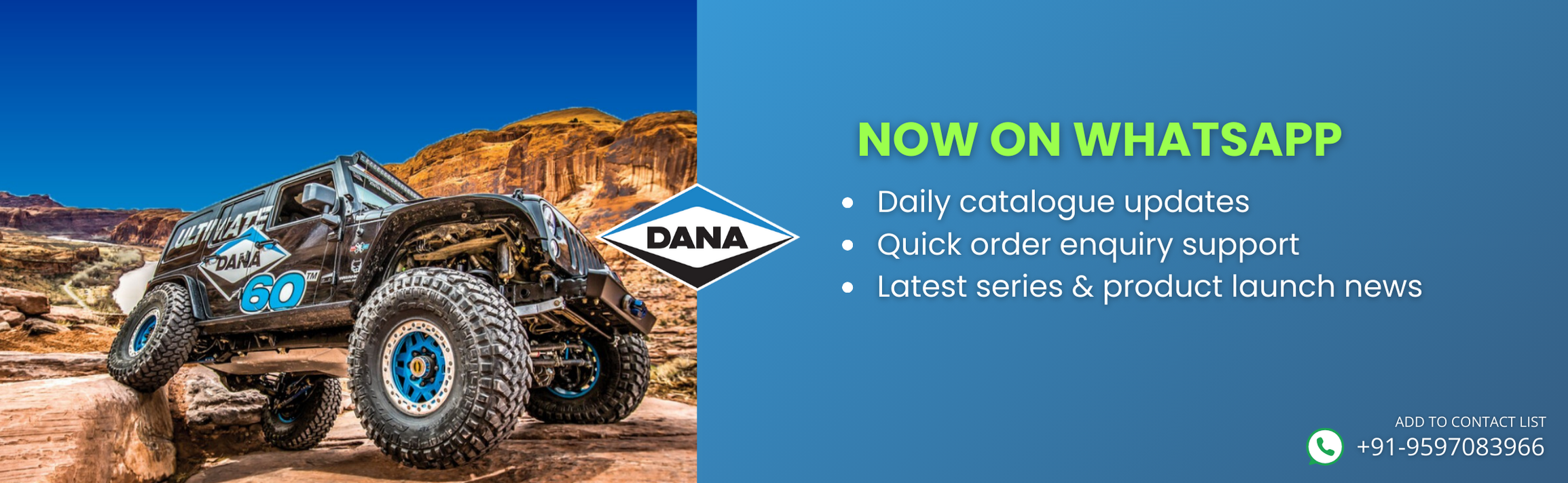 Commercial Vehicles Products Banner